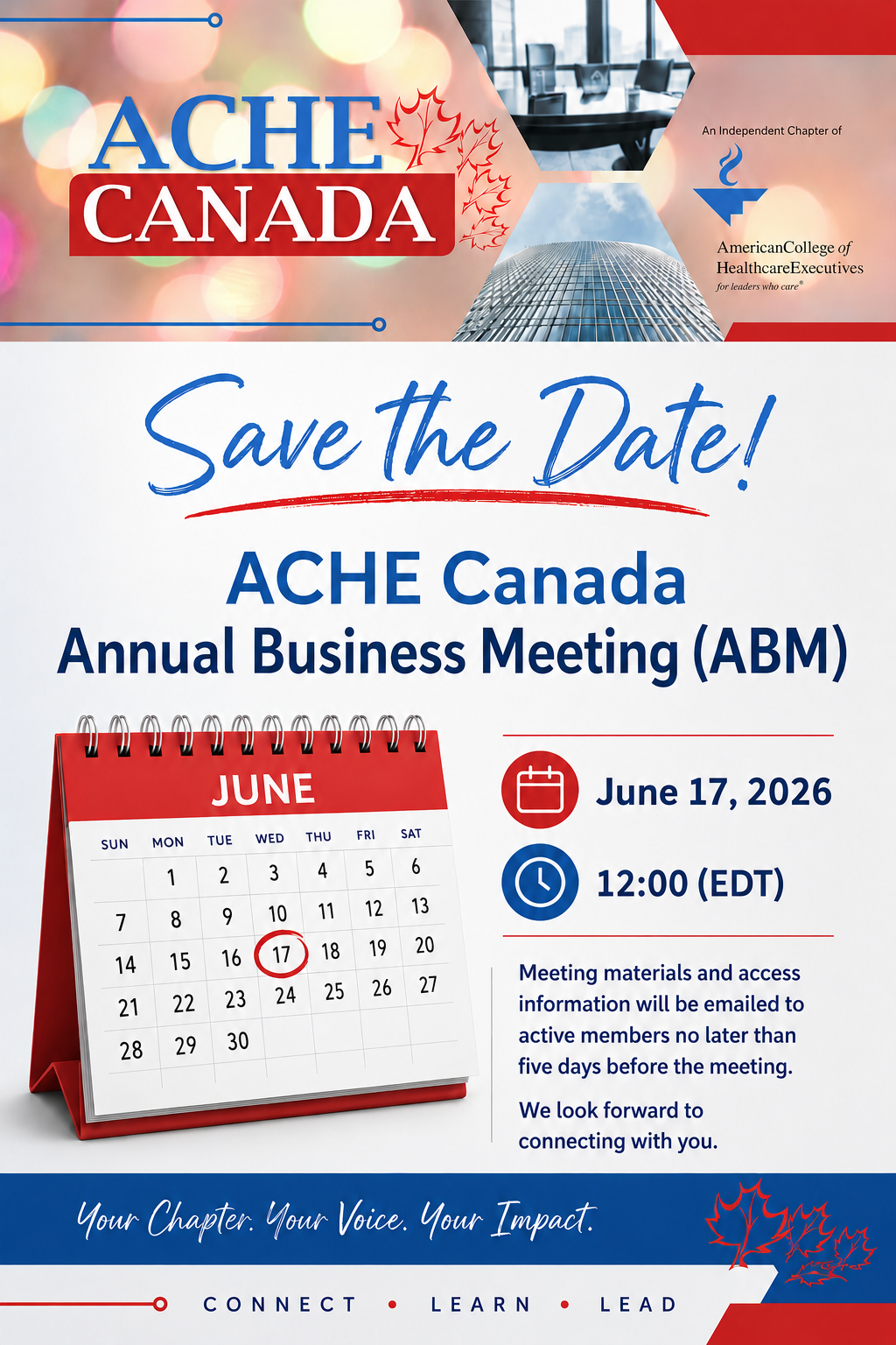 Annual Business Meeting (ABM)