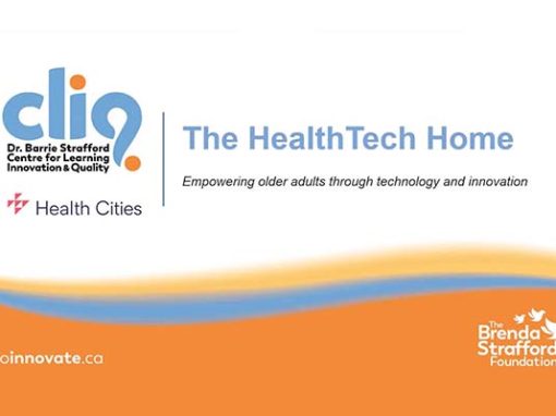 HealthTech Home: Enabling Older Adults Through Technology: An Alberta Case Study HealthTech Home: Enabling Older Adults Through Technology: An Alberta Case Study