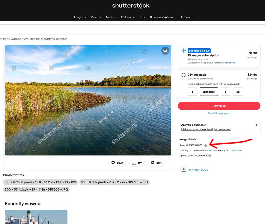 Shutterstock Image Number Shutterstock Image Number